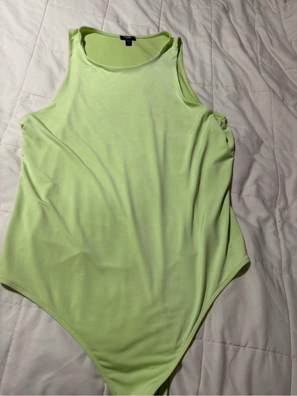 Express Body Contour Bodysuit - color citrus